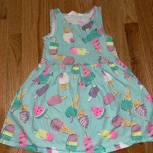 H&M Pastel Ice Cream Pattern Kids Dress